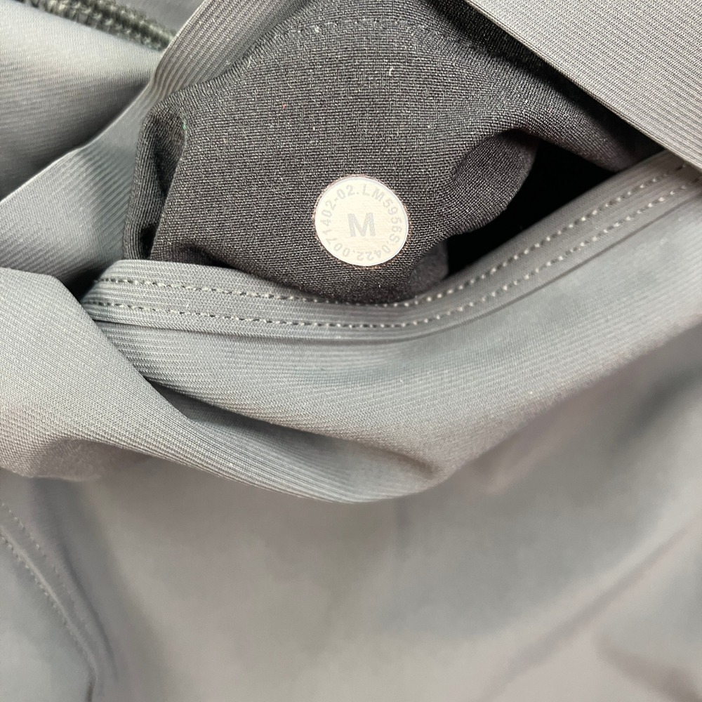 Lululemon Mens M Surge Jogger Gray Tapered Ankle Zip Athletic Pants LM5956S READ - Picture 6 of 11